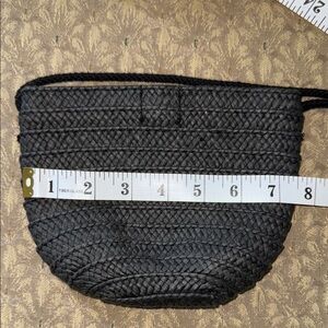 5 for $25, Bundle to save. Black Woven purse/crossbody